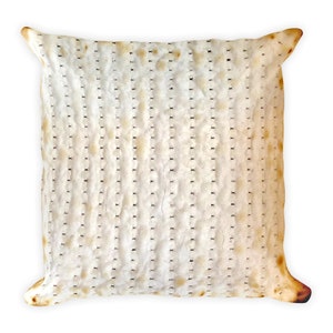 Happy Passover Matzo Square Pillow image 2