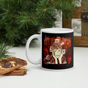 What Fresh Hell is This Dorothy Parker Quote Mug. Funny Mugs. Cool Mugs. Mug gifts. Secret Santa. Coffee Lover. Tea Lover.