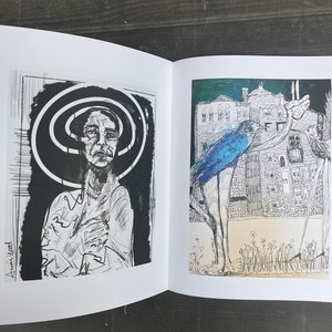 Signed Limited Edition book of drawings and some poems by Annie Wood zdjęcie 2