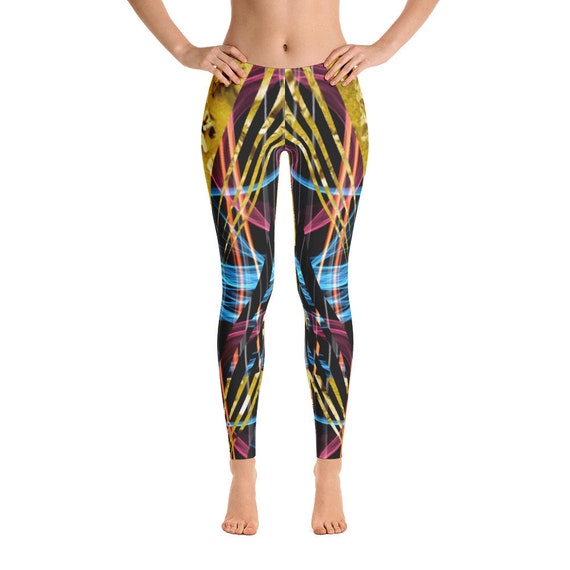 colorful yoga leggings