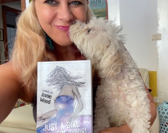 Signed & personalized copy of the new young adult novel, Just a Girl in the Whirl.  Free shipping.