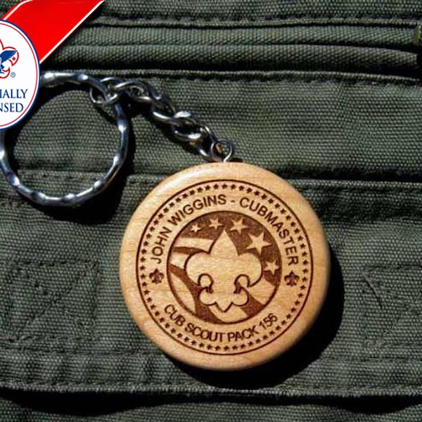 BSA Licensed - Scout Leader Key Chain