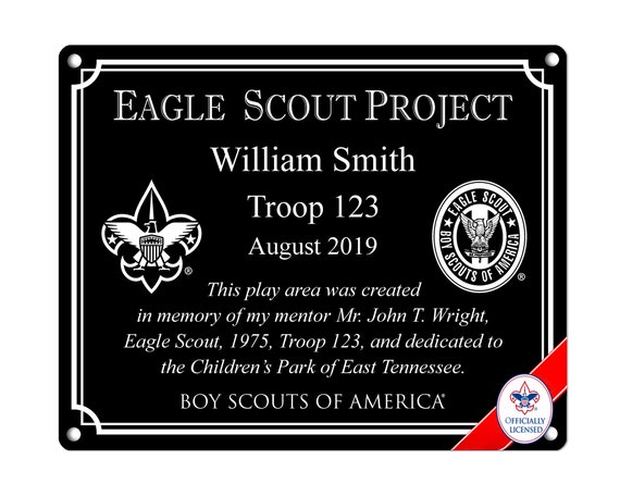 Bsa Licensed 10 Years Extreme Weather Aluminum Eagle Scout Etsy
