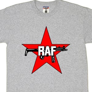 Red Army Faction Tee Shirt - RAF, radicalism, Clash, punk