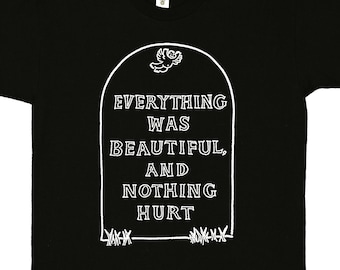 Slaughterhouse Five T-Shirt - Kurt Vonnegut Quote, Screen Printed