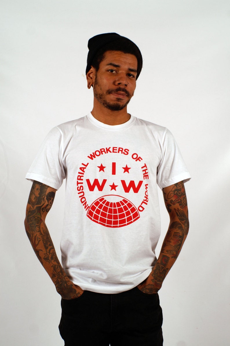 IWW Industrial Workers of the World Seal Tshirt Political Etsy