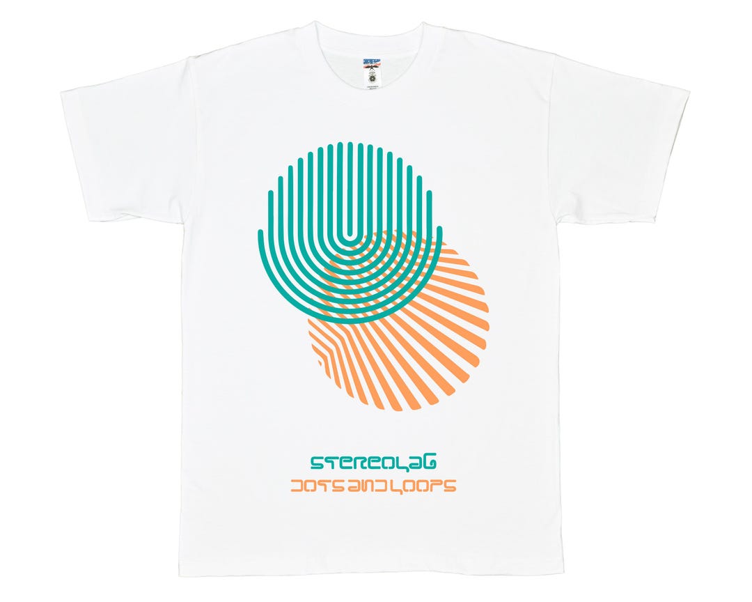 ステレオラブのTシャツ、ドットとループ柄 - Etsy 日本