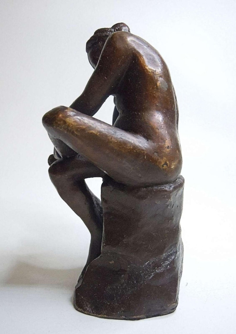 Jules Dalou Bronze Act Erotica Bathing Beauty