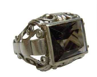 18mm Ring mit Rotem Sarg Gr