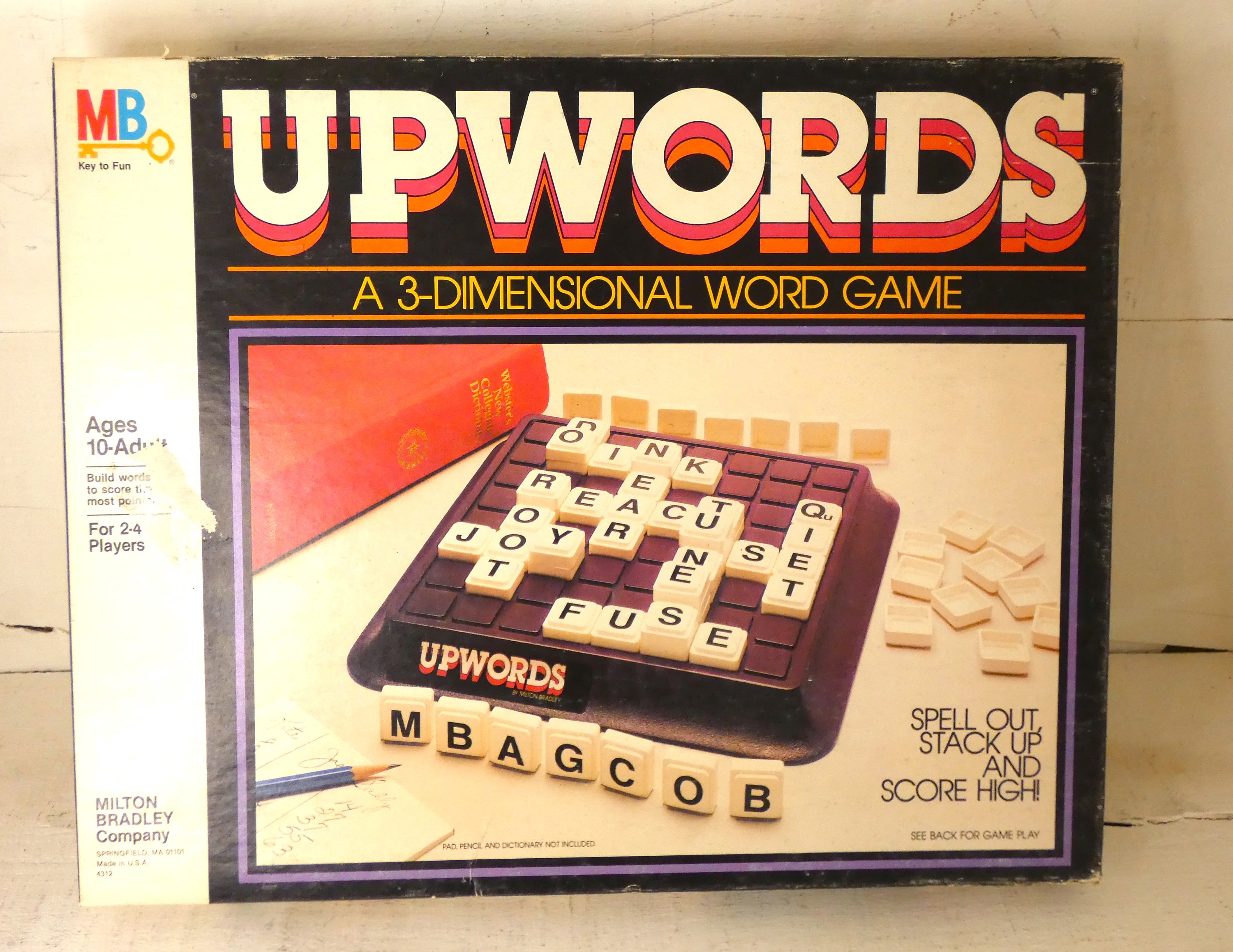 Ancien Jeu Scrabble De Voyage Complet – Vintage – Jeu De Société Lettres