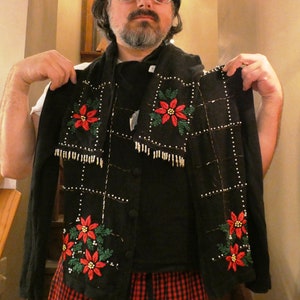 Vintage feo suéter de Navidad