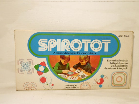 See how vintage Spirograph toys made it easy for anyone to draw
