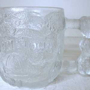 FLINTSTONES Rocky Road collectible McDonald&#39;s promotional glass mug