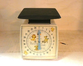 Vintage Hanson Nursery Scale- baby scale- nursery decor