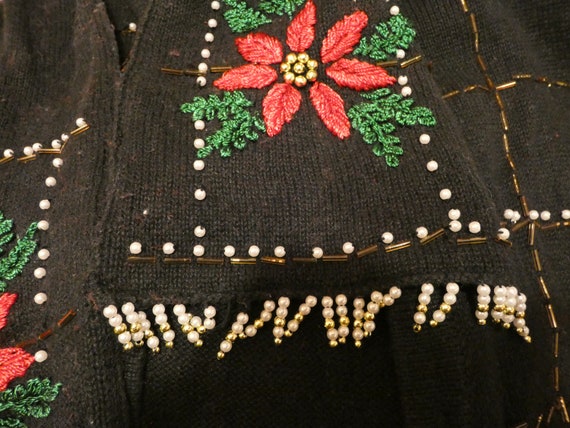 Vintage ugly Christmas holiday sweater - image 7