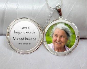 Locket  - Loved beyond wods, missed beyond measure