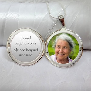 Locket  - Loved beyond wods, missed beyond measure