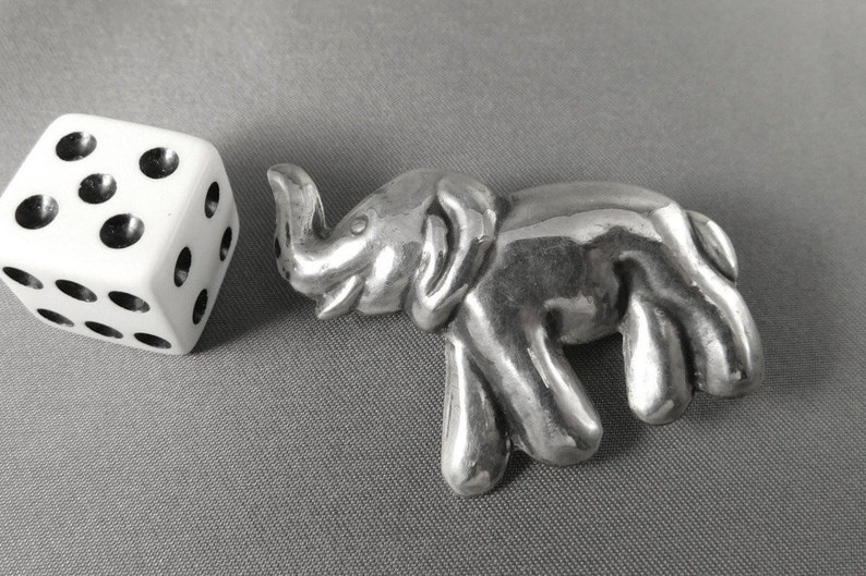 15/% OFF Vintage Sterling Puffy Elephant Brooch Mexico Sterling Silver