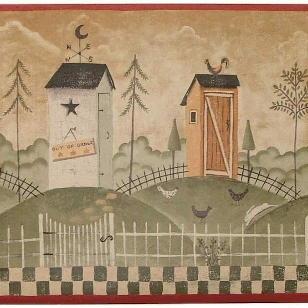 Primitive Wallpaper Etsy