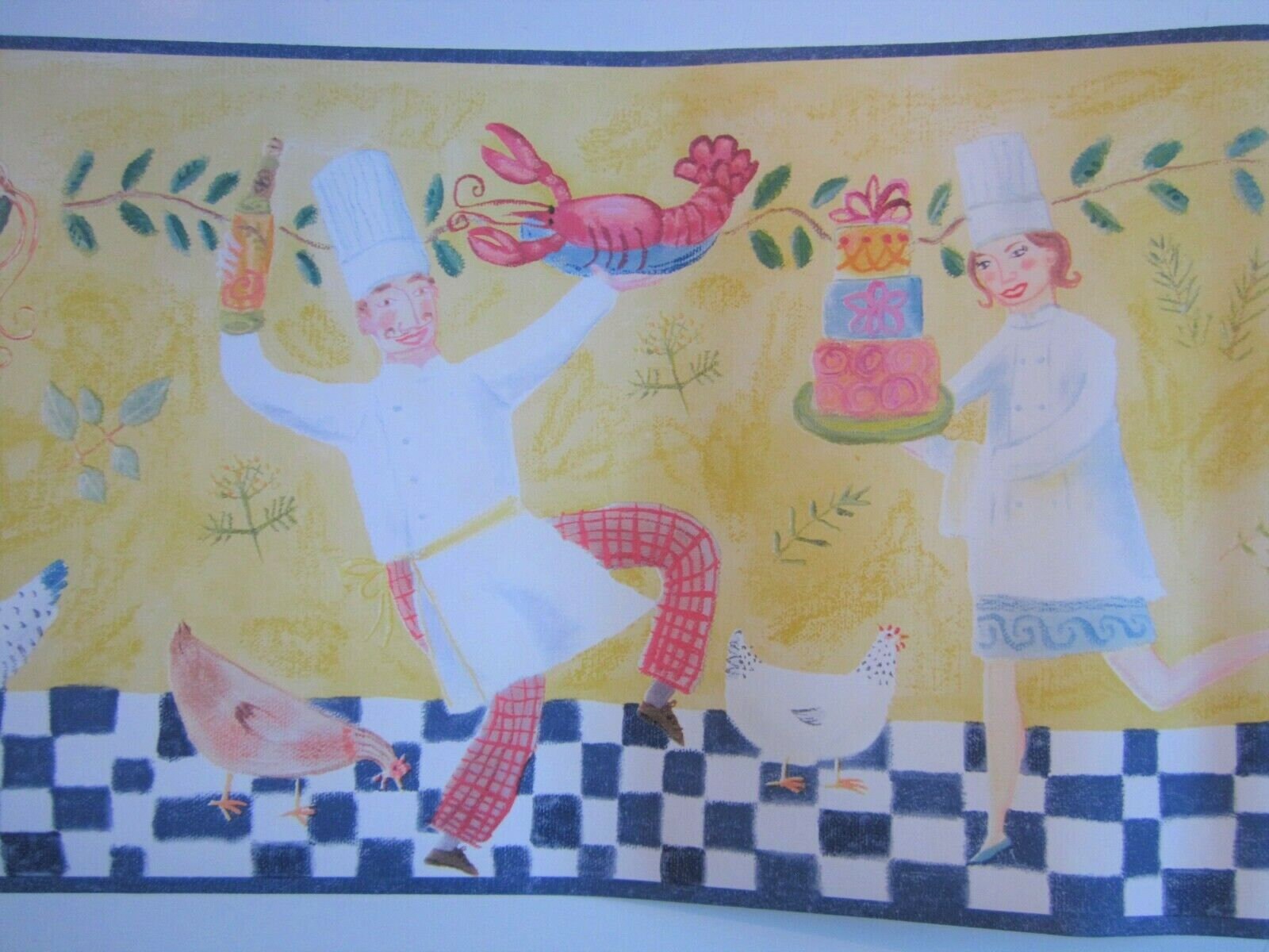 Chef Wallpaper Border