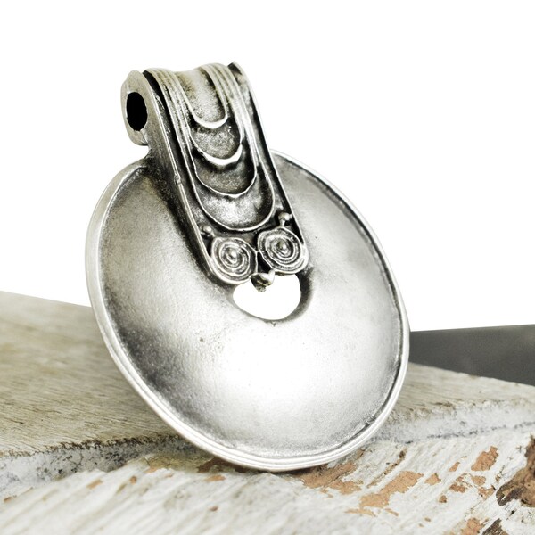 Large Metal Pendant Etsy