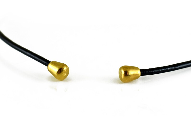 Gold Plated End Caps 6x7mm Cord Ends for 2mm Round Cord Etsy