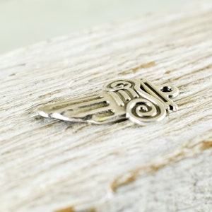 Column Charm, Greek Column Pendant, Ancient Greece charm, 25x17mm Ionic rhythm Column, 1 piece image 3