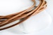Natural Leather Cord 3mm, Greek Leather Round Cord, Necklace Cord, Jewelry Supplies, 1 meter 
