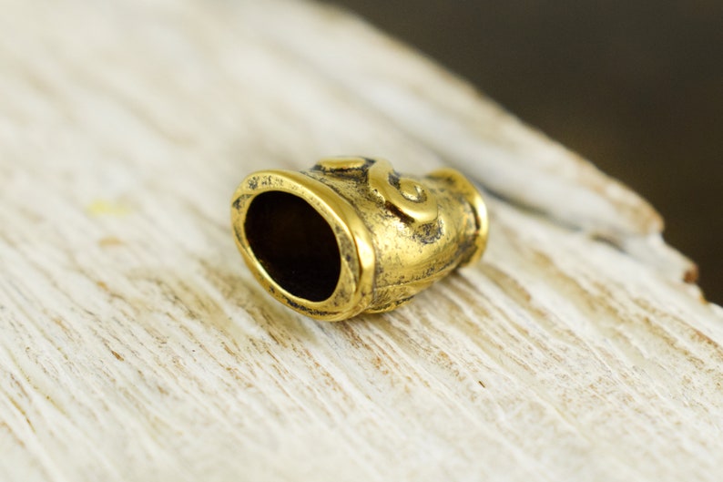 Antique Gold Bead Caps Gold Plated Cone Bead Caps 10x12x7mm Etsy