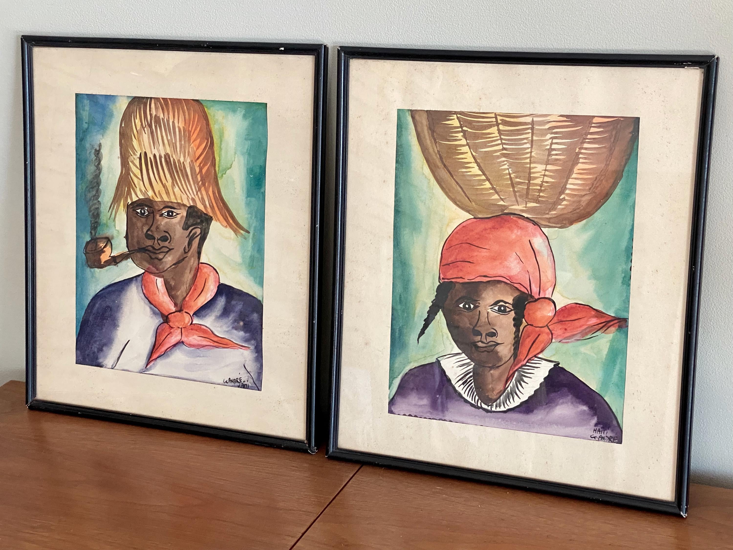 Signed Haitian Art - Etsy