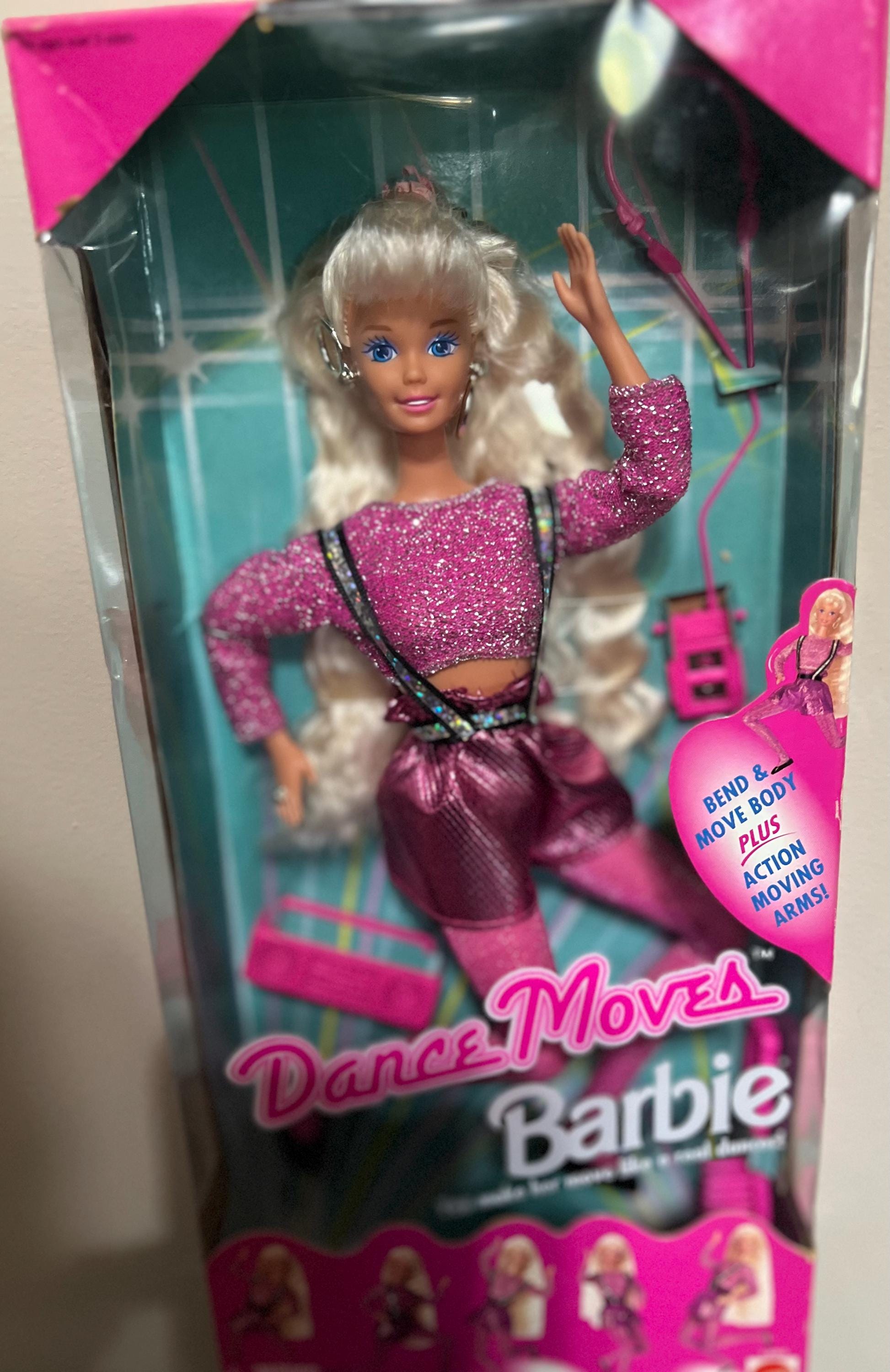 Rare 1994 Mattel Dance Moves Barbie - Etsy