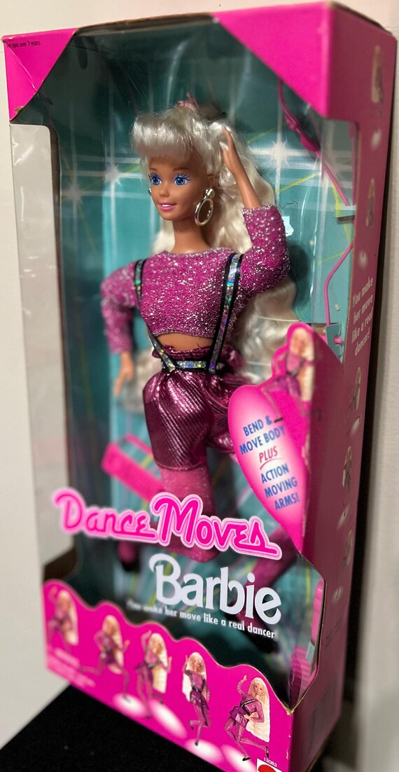 Rare 1994 Mattel Dance Moves Barbie - Etsy