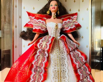 Barbie Happy Holiday 1994 - Édition Spéciale Noël - Mattel - Boîte Neuve - Collection