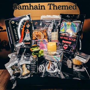 Large Witchcraft Mystery Box Gift Set - Surprise Witchcraft DIY Occult - Blind Date with a Witch - Witchy Gifts - Boo Basket
