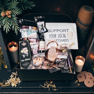Large Witchcraft Mystery Box Gift Set - Surprise Witchcraft DIY Occult - Blind Date with a Witch - Feminine Witchy Gifts - Boo Basket image 9