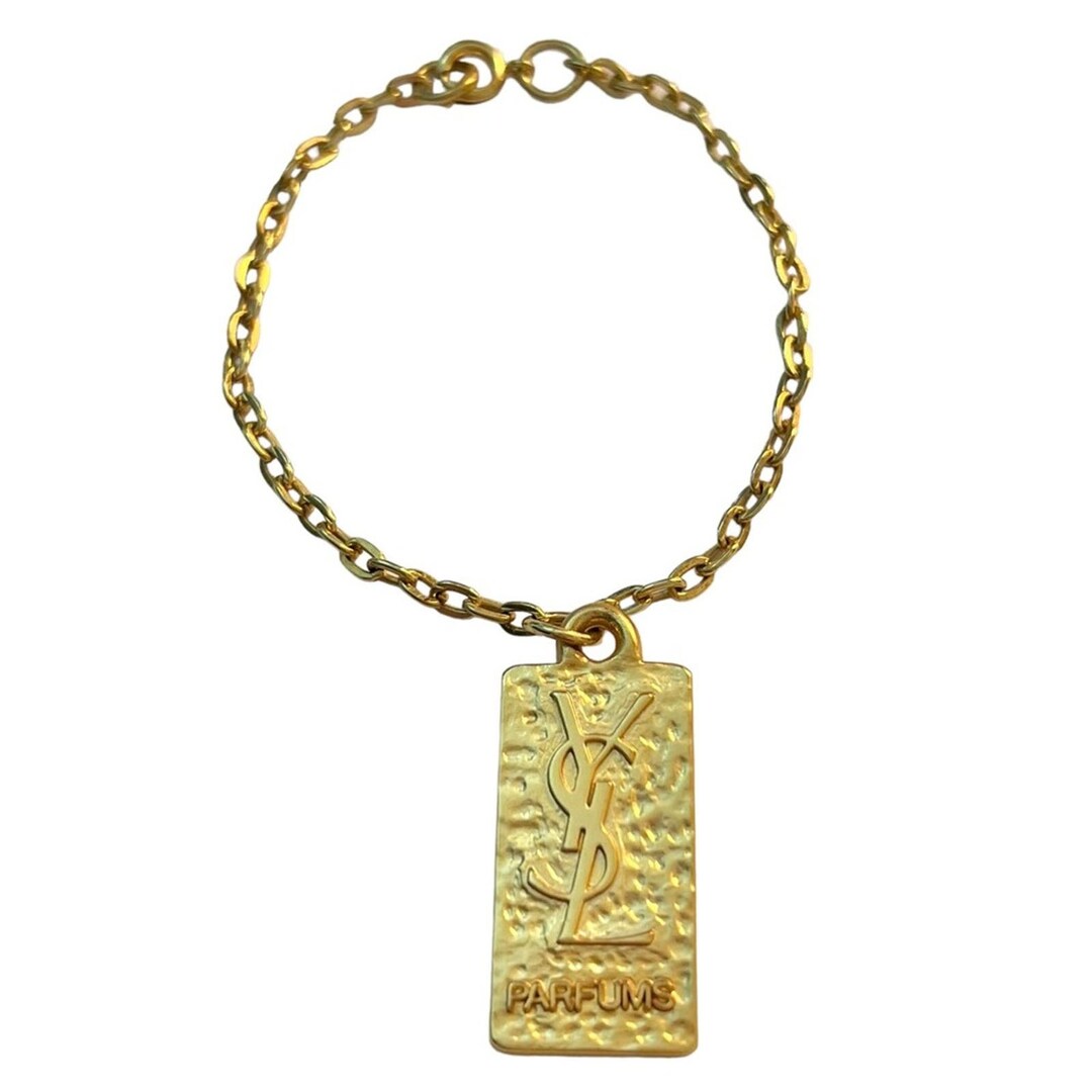 アクセサリー Saint Laurent Mint YSL Chain Bracelet Saint Laurent Multi YSL Logo Bracelet | Neiman Marcus