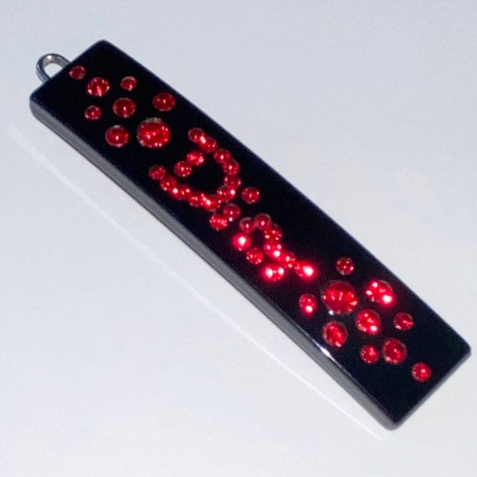 VTG Christian Dior Rhinestone Rasta Logo Hair Clip Barrette Valletta Accessory Christian Dior Hair Clips - Etsy main image 3