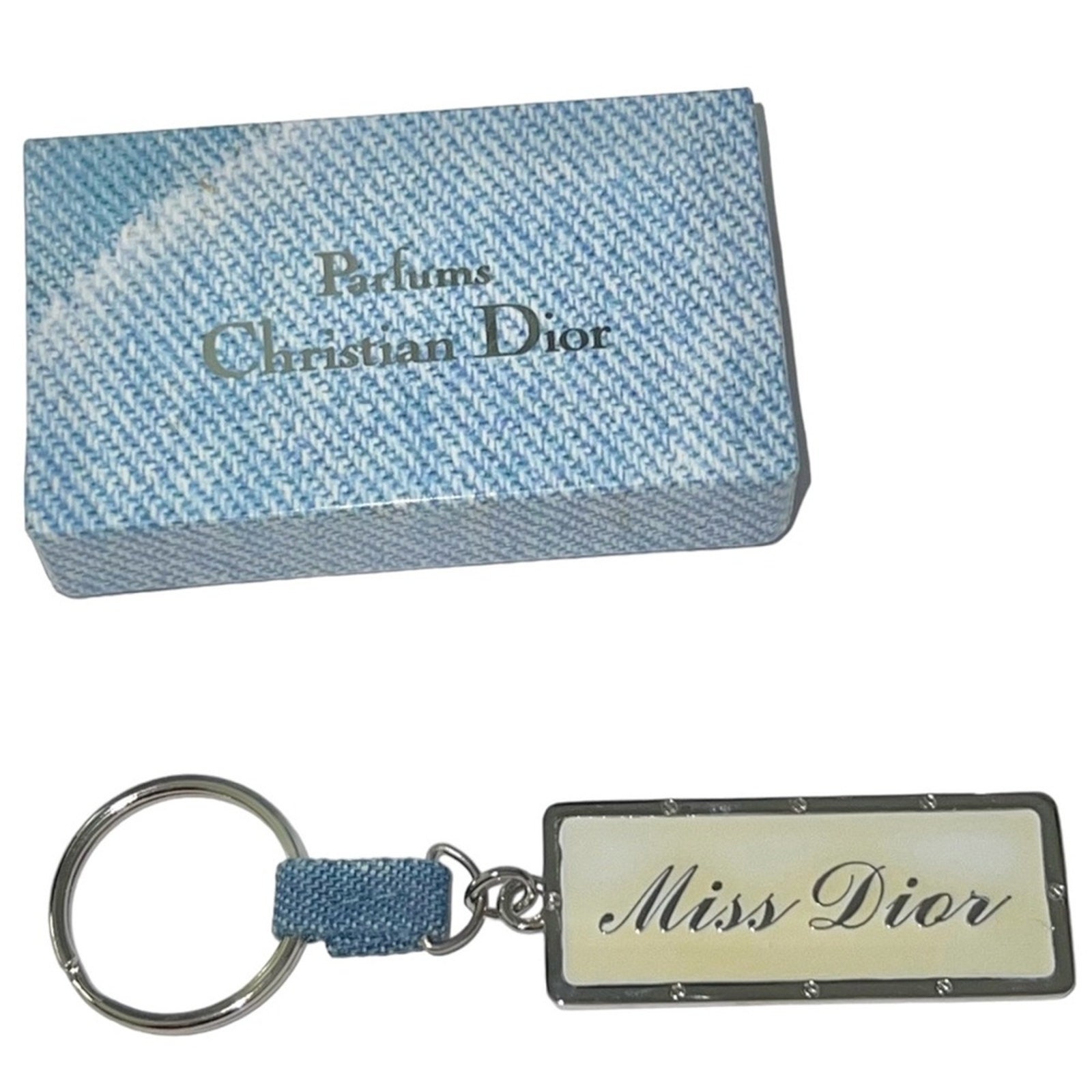 Christian Dior ディオール デニム トロッター キーホルダー Amazon.co.jp: [Dior] ディオール キーリング キーホルダー