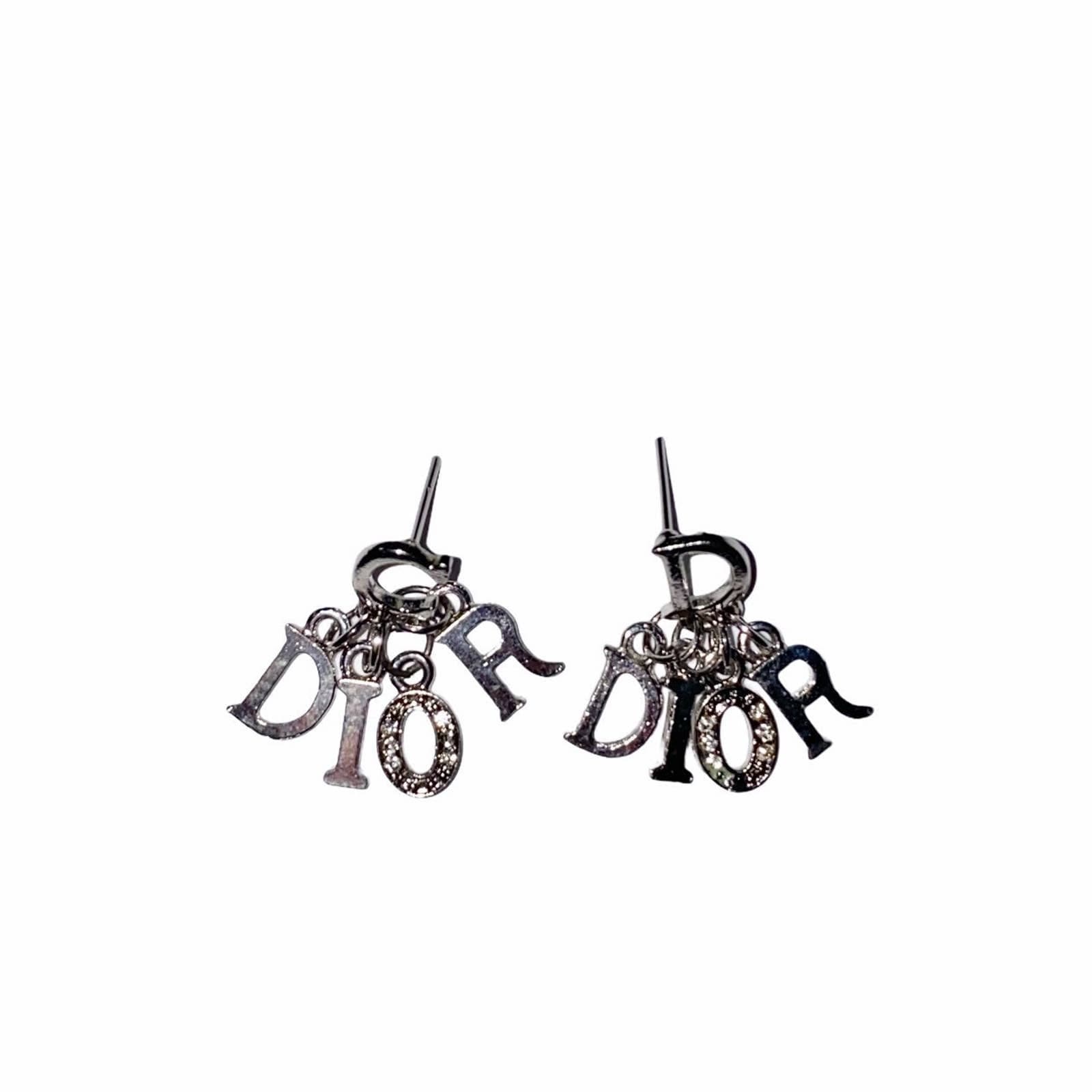 Dior oblique earrings sale