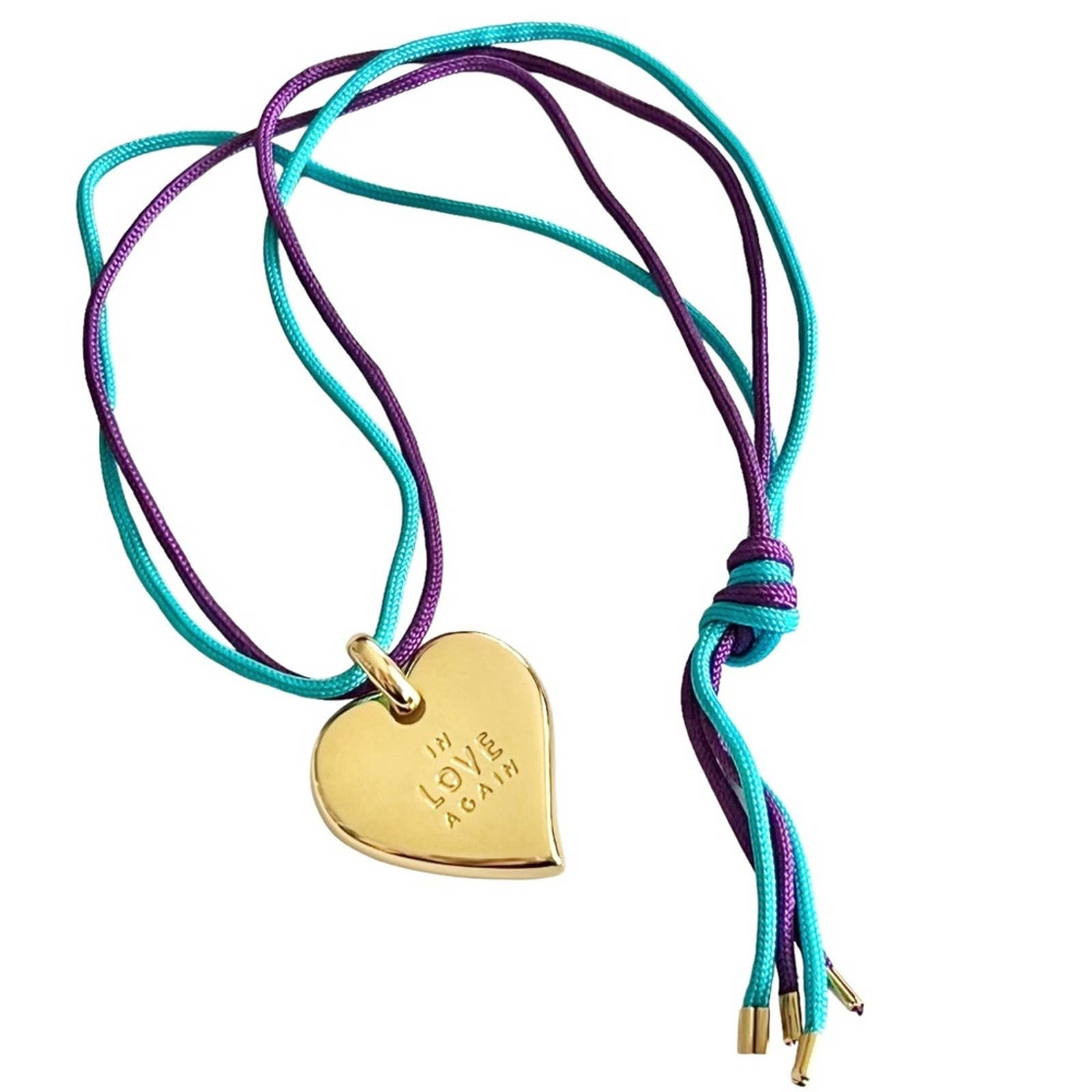 VTG YSL Yves Saint Laurent in Love Again Jumbo Gold Heart