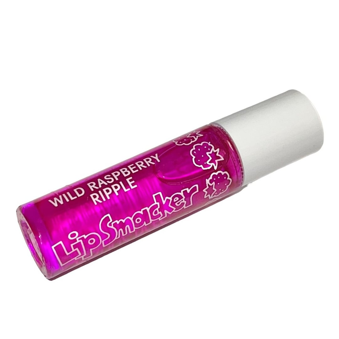 VTG Bonne Bell Lip Smacker Roll on Lip Shiner Gloss Wild Raspberry ...