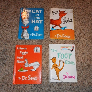Vintage Dr. Seuss Children’s Books ~ Books for Beginners