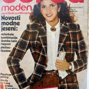 80s Burda Moden - Etsy