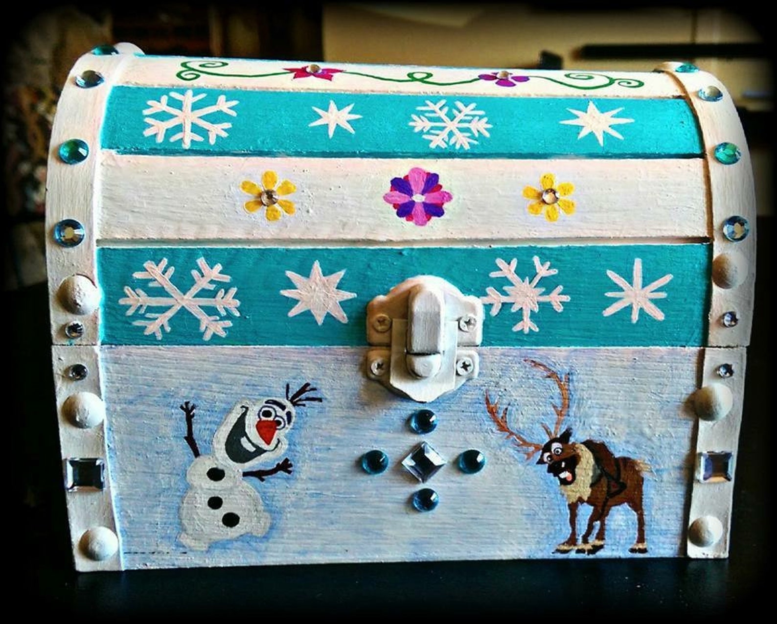 Frozen Treasure Chest Etsy