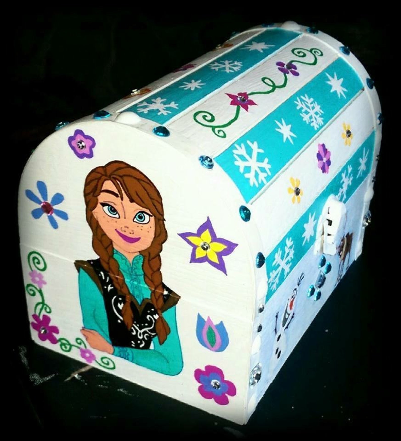 Frozen Treasure Chest Etsy