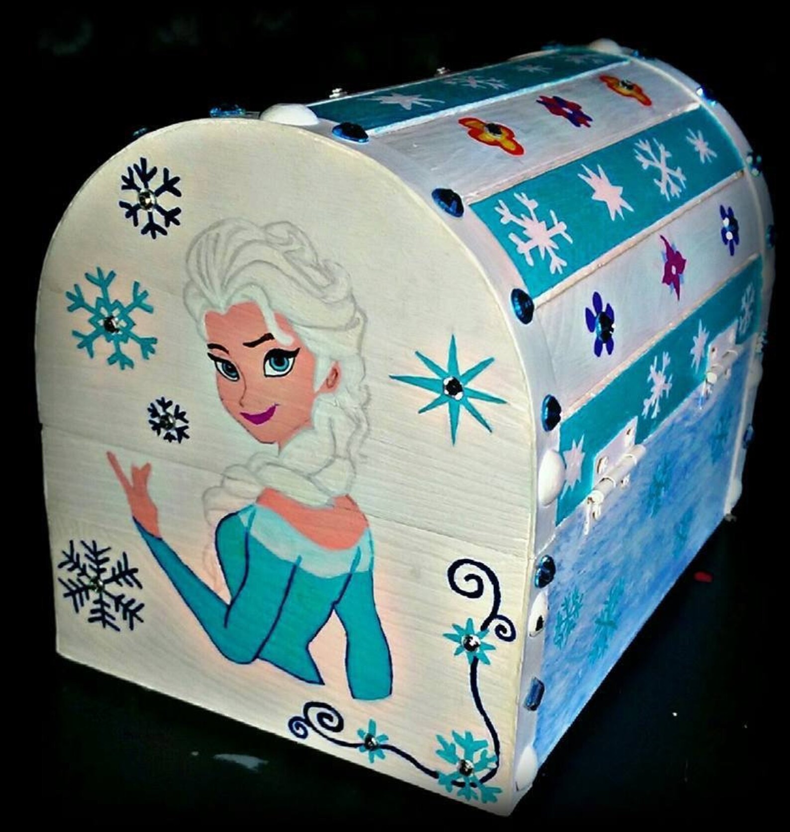 Frozen Treasure Chest Etsy