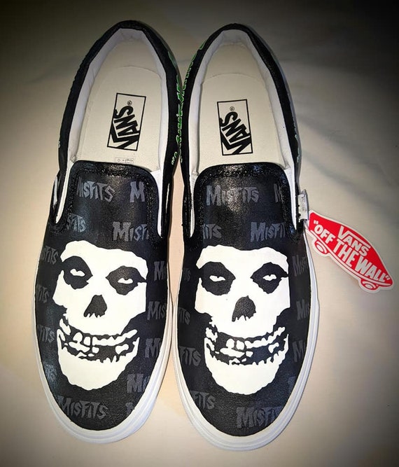 misfits slip on shoes