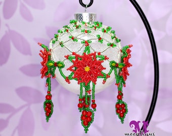 Poinsettia Ornament Cover Tutorial