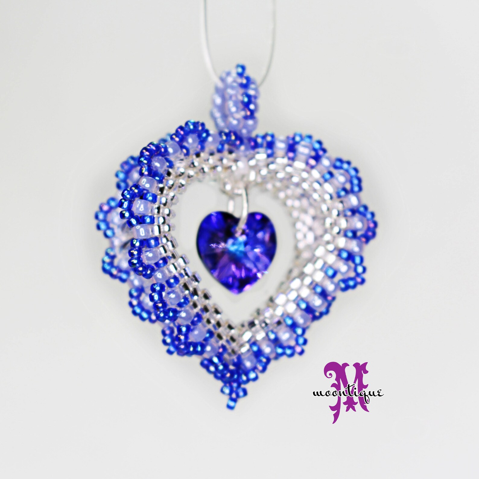 Enshrined Heart Pendant Tutorial Etsy