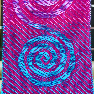 CHART Goddess Pattern Chart #4 Spirals Instant Digital Download weaving draft freeform free-form overshot